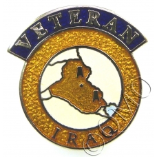 Iraq Veterans Lapel Pin Badge